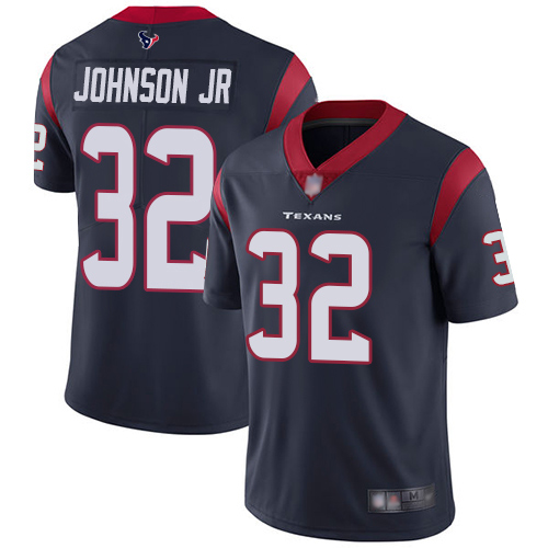 Houston Texans Limited Navy Blue Men Lonnie Johnson Home Jersey NFL Football #32 Vapor Untouchable->youth nfl jersey->Youth Jersey